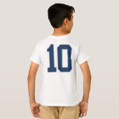 VARSITY 2桁の#10 TEE Tシャツ (裏面フル)