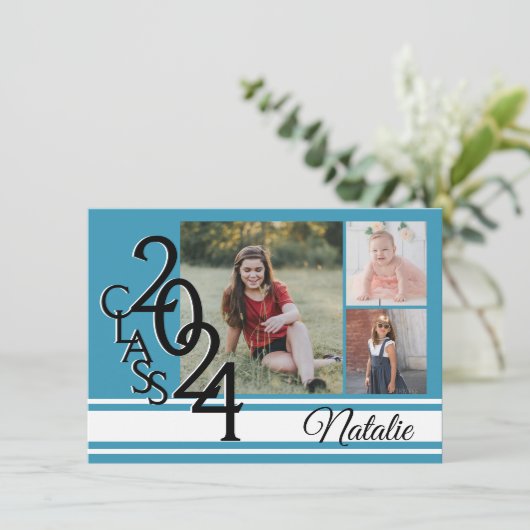 Varsity 2020卒業Tri写真 招待状 (スタンド正面)