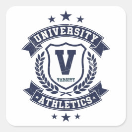 Varsity Athletics – College Sports Pride スクエアシール