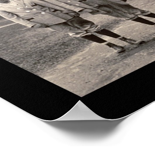 Varsity Baseball Yale写真1910 ポスター (角)