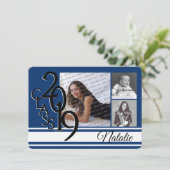 Varsity Blue 2019卒業Tri写真 招待状 (スタンド正面)