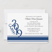 Varsity Blue 2019卒業Tri写真 招待状 (裏面)