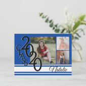 Varsity Blue 2020卒業Tri写真 招待状 (スタンド正面)