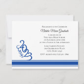 Varsity Blue 2023卒業Tri写真 招待状 (裏面)