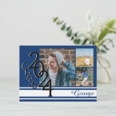 Varsity Blue 2024卒業Tri写真 招待状 (スタンド正面)