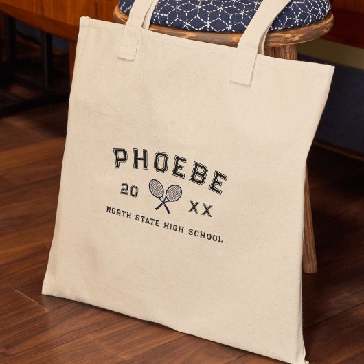 Varsity Letter Sports Graduation Custom Athlete トートバッグ