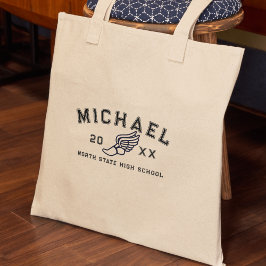 Varsity Letter Sports Graduation Custom Athlete トートバッグ