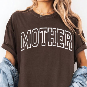 Varsity Motherhood ママになる人へのベビーシャワーギフト Tシャツ