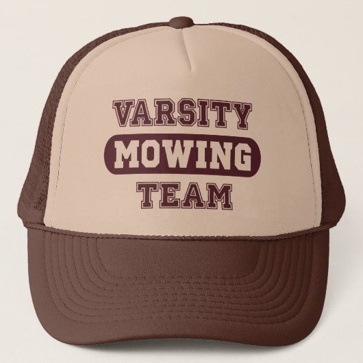 Varsity Mowing Trucker Hat キャップ (正面)
