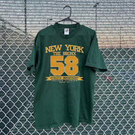 Varsity New York college The Bronx athletic Tシャツ