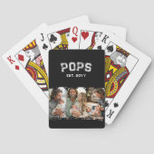 Varsity Pops 3 写真 おじいちゃんのニックネーム 設立年 トランプ (裏面)