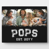 Varsity Pops 3 写真 おじいちゃんのニックネーム 設立年 フォトプラーク (正面)