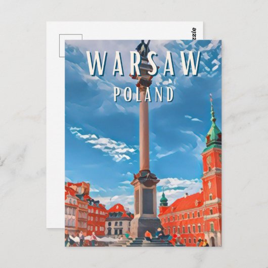 Varsovie, l'étoile montante de l'Europe de l'Est ポストカード (正面/裏面)