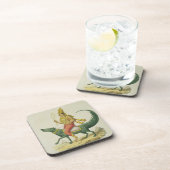 VarunaのチャールズEti著刻まれる海洋の神 コースター (右側)