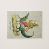 VarunaのチャールズEti著刻まれる海洋の神 ジグソーパズル (横)