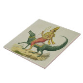 VarunaのチャールズEti著刻まれる海洋の神 タイル (側面)