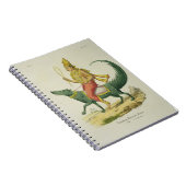 VarunaのチャールズEti著刻まれる海洋の神 ノートブック (右側)