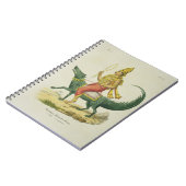 VarunaのチャールズEti著刻まれる海洋の神 ノートブック (左側)