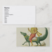 VarunaのチャールズEti著刻まれる海洋の神 名刺 (正面/裏面)