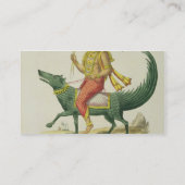 VarunaのチャールズEti著刻まれる海洋の神 名刺 (裏面)