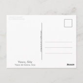 Vasco da Gama（インド） ポストカード (裏面)