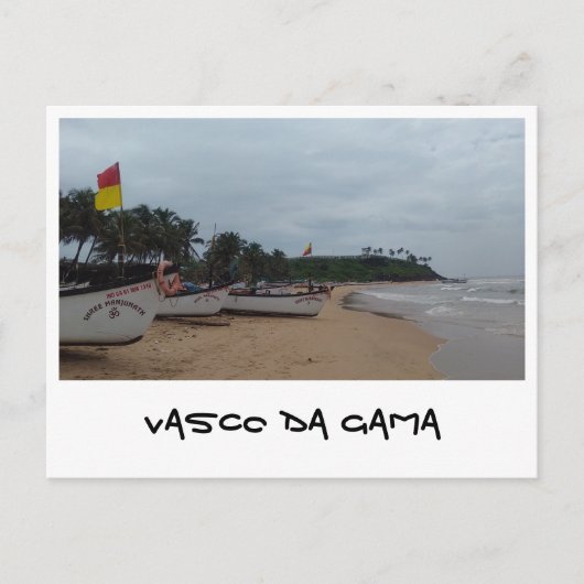 Vasco da Gama（インド） ポストカード (正面)