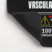 Vascular Surgeon Doctor Job Label Sarcasm Skills C マウスパッド (コーナー)