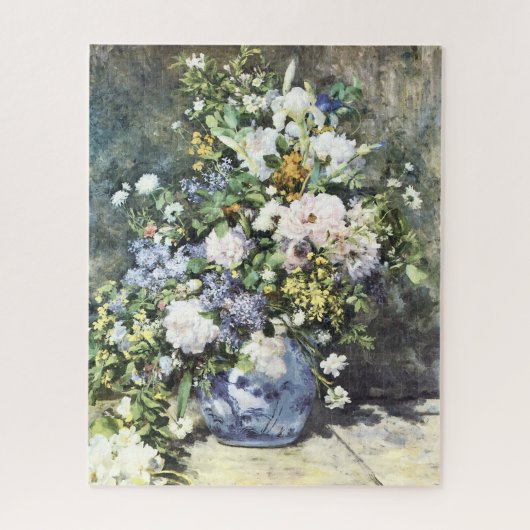 Vase of Flowers by Renoir Jigsaw Puzzle ジグソーパズル (縦)