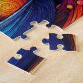 Vase of Tulips ジグソーパズル (側面)