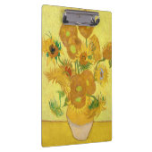 Vase with fifteen sunflowers by Vincent Van Gogh  クリップボード (右)