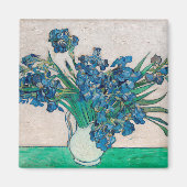 Vase with Irises, Van Gogh マグネット (正面)