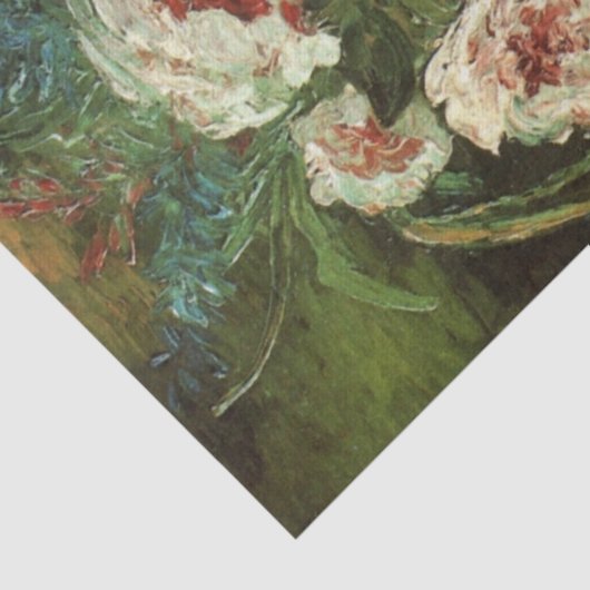 Vase with Peonies by Vincent van Gogh 薄葉紙 (詳細)