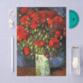 Vase with Red Poppies by Vincent van Gogh 薄葉紙 (クラフト)