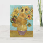 Vase with Twelve Sunflowers by Vincent van Gogh カード (正面)