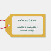 Vase with Twelve Sunflowers by Vincent van Gogh ギフトタグ (裏面横)