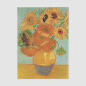 Vase with Twelve Sunflowers by Vincent van Gogh 薄葉紙 (正面)