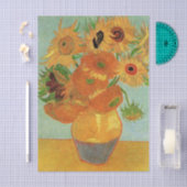 Vase with Twelve Sunflowers by Vincent van Gogh 薄葉紙 (クラフト)