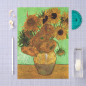 Vase with Twelve Sunflowers by Vincent van Gogh 薄葉紙 (クラフト)