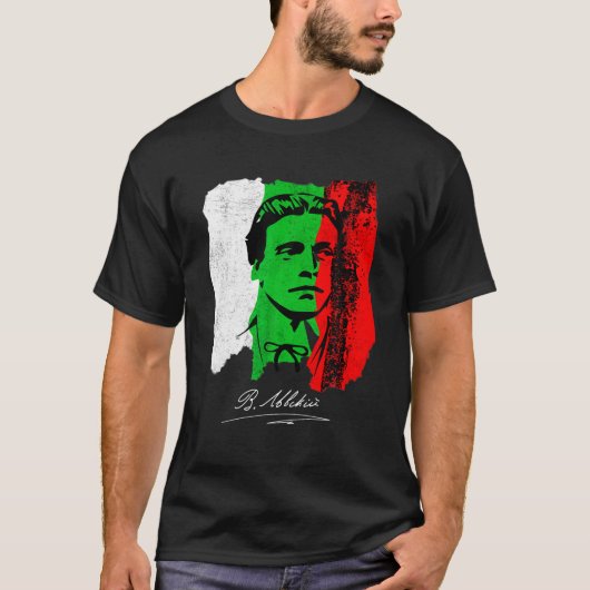 VASIL LEVSKI 3 ti Martブルガリア愛国国家 Tシャツ (正面)