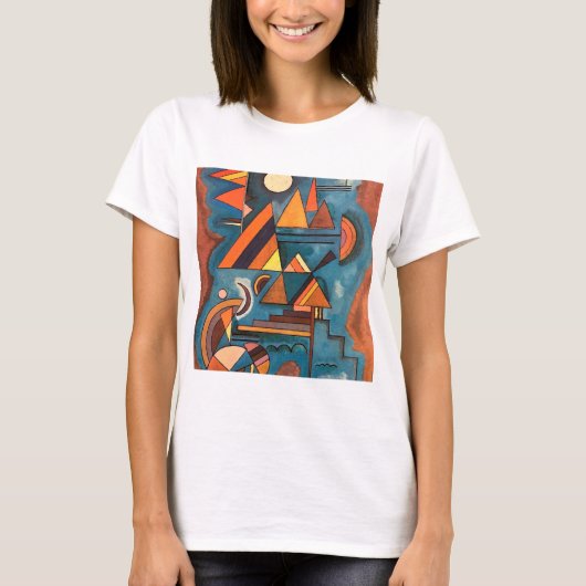 Vasily Kandinsky Bauhaus Dessau Tシャツ (正面)