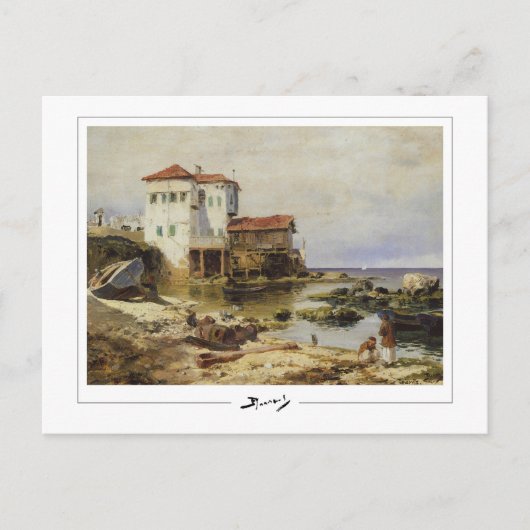 Vasily Polenov #200 - Fine Art Postcard ポストカード (正面)