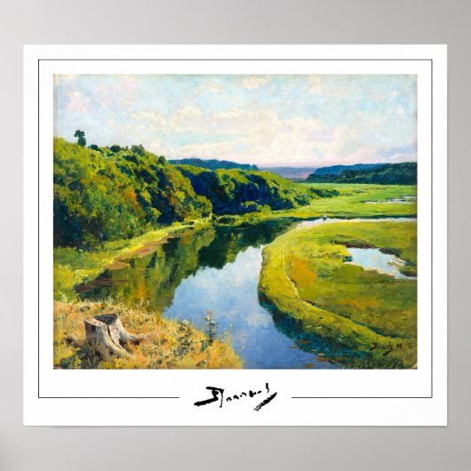Vasily Polenov Zeding Art Poster #3 ポスター (正面)
