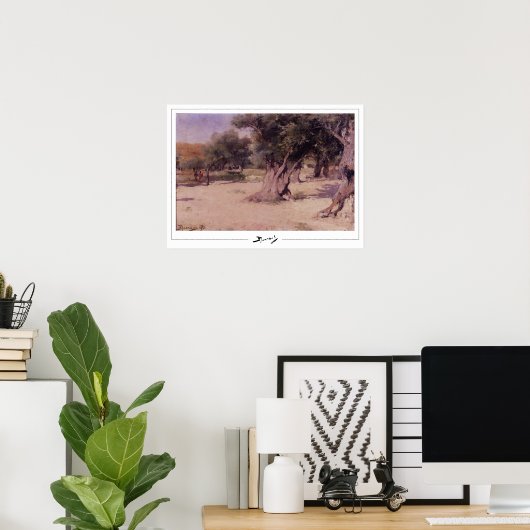 Vasily Polenov Zeding Art Poster #53 ポスター (ホームオフィス)