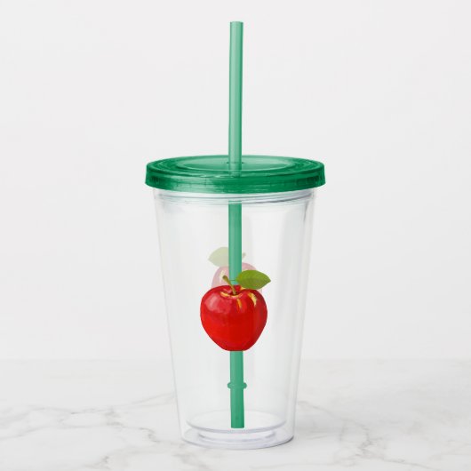 Vaso Acrílico Apple アクリルタンブラー (正面)