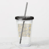Vaso acrílico estampado mariposa monarca アクリルタンブラー (裏面)