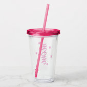 Vaso Acrílico Mom para el Día de las Madres アクリルタンブラー (裏面)