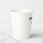 vaso con frase cubana 紙コップ (右)