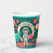 Vaso cumpleaños personalizado 紙コップ (正面)