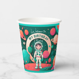 Vaso cumpleaños personalizado 紙コップ