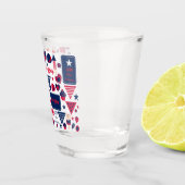 Vaso de chupito 4 de 4 de Julio ショットグラス (右)